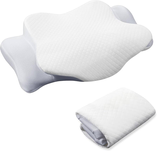 Funda de almohada satén blanco para Lumen Vita™ Almohada Ergonomica