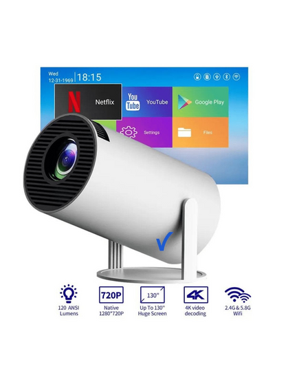 LumenView™ Pro Proyector Portátil Ultra HD