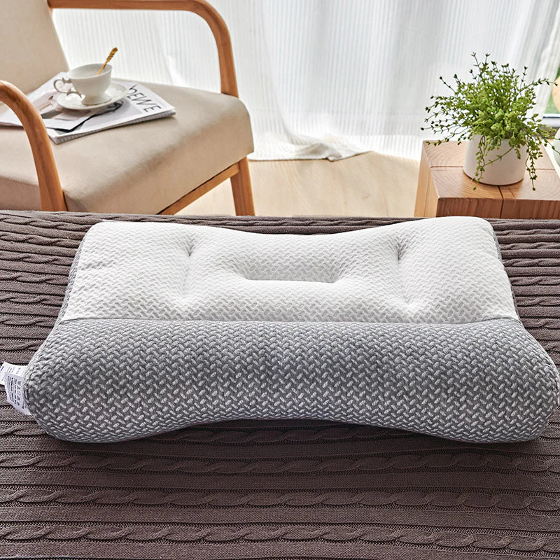 LumenDeep™ - La única almohada viscoelástica del mercado con soporte para la curvatura del cuello.