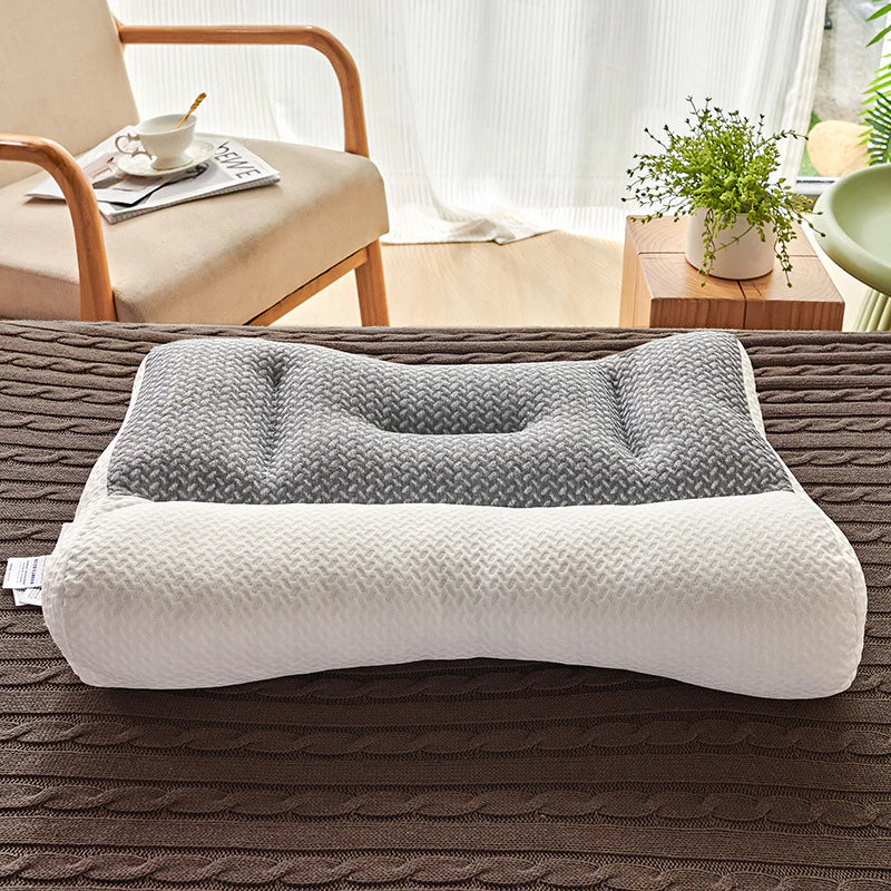 LumenDeep™ - La única almohada viscoelástica del mercado con soporte para la curvatura del cuello.