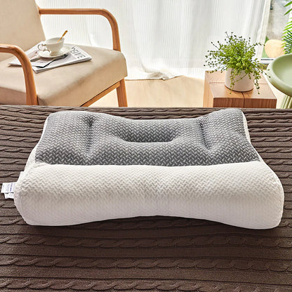 LumenDeep™ - La única almohada viscoelástica del mercado con soporte para la curvatura del cuello.