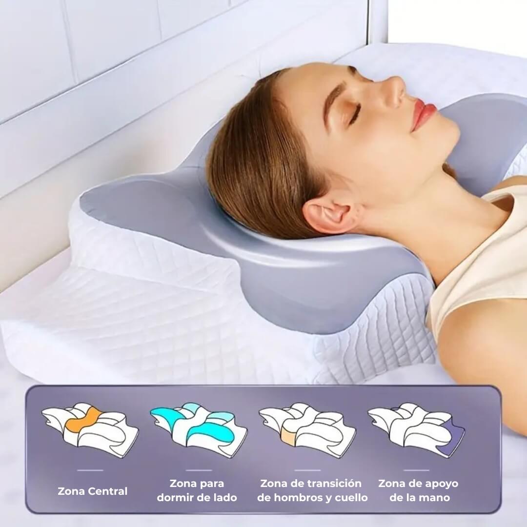 Lumen Vita™ Almohada Ergonomica con Funda Lavable