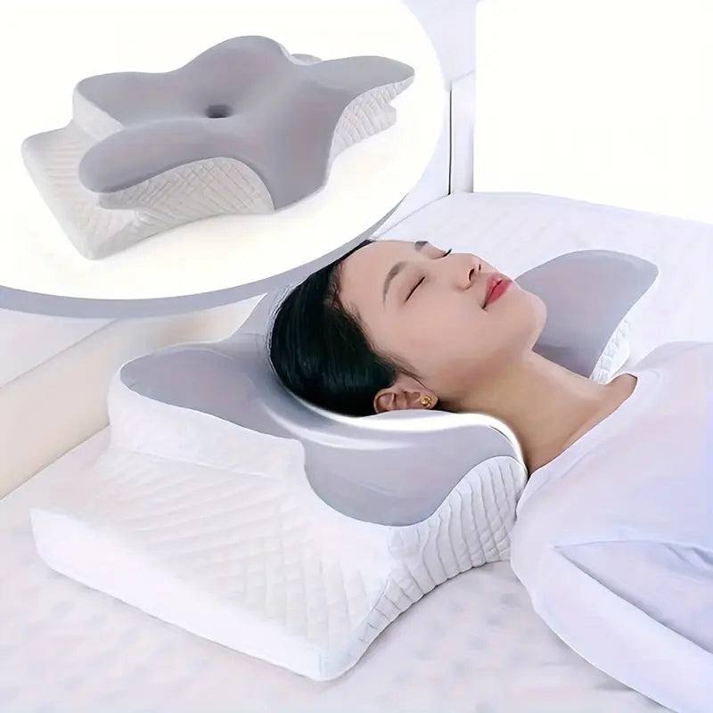 Lumen Vita™ Almohada Ergonomica con Funda Lavable